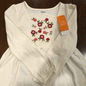 Gymboree Ruched Long Sleeve Top